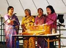 Asian music at the Millennium Multicultural Festival held on Devonshire Green