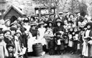 Soup kitchen for striking miners in Woodhouse