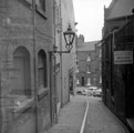 Sheffield Playhouse, Entrance on Little Hill / Townhead Street, 1963/4 Sheffield Playhouse, Entrance on Little Hill / Townhead Street, 1963/4