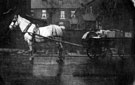 J.S. Ward's horse and cart, Clough Road, St Mary's