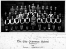 Form 3P 1948/9, City Grammar School, with Form Teacher Miss. Hammond, Maths Teacher