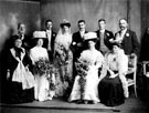 Wedding Group Photograph of William Arthur Smith and Annie Land