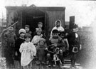 Childrens dressing up games, rear of Lee's fruitshop, 207 Bellhouse Road, Shiregreen