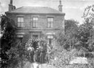 Fir View, Carr Road (later numbered No. 106), The house backs onto the road and the door shown was the only access into the property