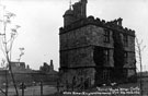 Turret Lodge at Sheffield Manor House, off Manor Lane, ruins of Manor House in background