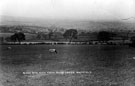 Birds eye view from Shiregreen towards Ecclesfield, showing cows in the field