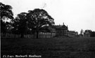 The front facade of Wentworth Woodhouse, Wentworth, Rotherham, Postmark 1915