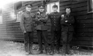 Unidentified army group with WWI connections with the Woodriff family (information from back of photo With Best Wishes, George 1915/1917)