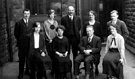 Teacher Emily Dorothea Maycock (2nd right back row) and colleagues, Wincobank School, Newman Road