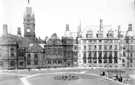 Town Hall and Peace Gardens showing Cheney Row facade with new extension (right) Town Hall and Peace Gardens showing Cheney Row facade with new extension (right)