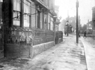 Beginning of Abbeydale Road at junction with London Road showing tram terminus, Nos 4 and 6, Dentists belonging to John Dennell