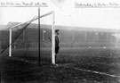 Goalkeeper on guard, Owlerton, Sheffield Wednesday 1 Aston Villa 0