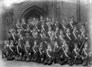 Boys Brigade at St Bartholomew's Church about 1902
