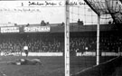 Spurs first goal scored by Sandy Young, White Hart Lane, Tottenham Hotspur 3 Sheffield Wednesday 1