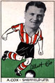 Sheffield United, Albert Cox, late 1940s, early 1950s