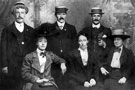 John (extreme left) and Clara (centre) Else, possibly with other members of the Else family John (extreme left) and Clara (centre) Else, possibly with other members of the Else family