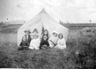 Camping on Clarion land before the club house was built