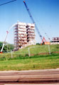 Demolition of Spring Block, Norfolk Park Flats, from Park Grange Road Demolition of Spring Block, Norfolk Park Flats, from Park Grange Road