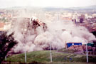 Demolition of East Bank block, Norfolk Park