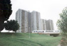 Guildford View and Shrewsbury Tower Blocks, Norfolk Park flats, Park Grange Road