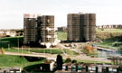 Demolition of Guildford View and Shrewsbury tower blocks, Park Grange Road, Norfolk Park