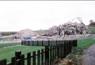 Remains of Shrewsbury and Guildford View flats, Norfolk Park, after demolition