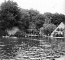 Endcliffe Park boating lake with Holme (second Endcliffe) grinding wheel on the far right Endcliffe Park boating lake with Holme (second Endcliffe) grinding wheel on the far right