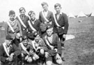 Boys Brigade at camp with brothers Bob (back row extreme left) and Alf Short (front row extreme left) Boys Brigade at camp with brothers Bob (back row extreme left) and Alf Short (front row extreme left)