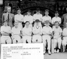 View: v01831 Hunter's Bar Boys' School cricket team, winners of the cricket shield.