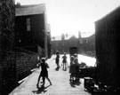 Children playing on Nidd Road, Darnall