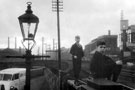 Boys on railway line, Brightside Station