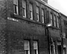 Broom Close, off Sharrow Street, showing No. 32 former premises of Hill Brothers (Horn Handles) Ltd., manufacturers of umbrellas and walking stick handles