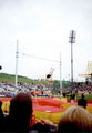 Matt Belsham, Sale Harriers attempting a height in the Mens Pole Vault, AAA's Championships, Don Valley Stadium