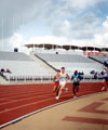 International Martin Steele, Longwood Harriers in second place, Mens 1500 metres, Yorkshire Championships, Don Valley Stadium