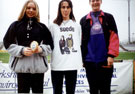 A Rotherham Harriers clean sweep in the Womens Pole Vault, Yorkshire Championships, Don Valley Stadium with Leanne Mellor (sister of Dean) in 2nd, International and former British Record holder, Linda Stanton (centre) 1st and Helen Beddows (right) 3r