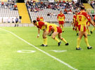 Sheffield Eagles Rugby League Club in action, Don Valley Stadium