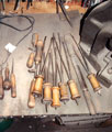 Various parser tools at Stan Shaws workshop, Garden Street