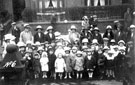 Whitsuntide gathering, possibly on Station Road, Darnall Whitsuntide gathering, possibly on Station Road, Darnall