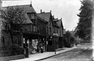 Nether Edge Road showing the Post Office, run by the Holt family and Hubbard's Drapery shop Nether Edge Road showing the Post Office, run by the Holt family and Hubbard's Drapery shop