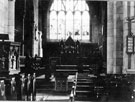 Interior of St Nicholas Church, High Bradfield
