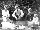 Albert Berwick and family with baby John Berwick Brackenbury