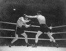 Henry Hall winning the Welterweight title from Ernie Roderick in 1948