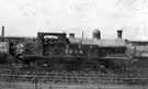 Steam locomotive No. 5634 at the LNER Engine Yard, Darnall