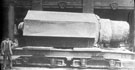 Vickers Ltd., River Don Works, large ingot on a bogie at the rear of the main offices