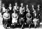 Staff at Handsworth School, late 1940s