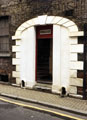Entrance to E.L. Pinder, cutlery and silverware manufacturer, rear of Butcher Works, Eyre Lane