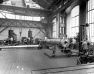 Vickers Ltd., River Don Works, South Machine Shop. Slotting and drilling gun barrels.