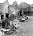 Abbeydale Industrial Hamlet during restoration work carried out by George Longden and Sons Ltd
