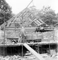 Abbeydale Industrial Hamlet during restoration work by George Longden and Sons Ltd