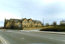 Derelict Carbrook School, Attercliffe Common and the junction with Terry Street